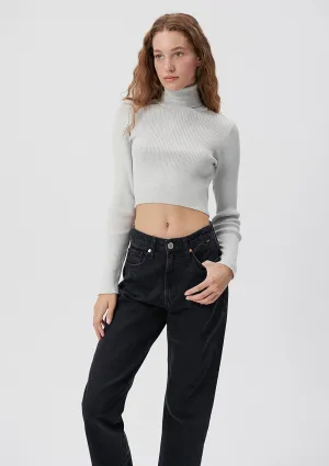 Turtleneck Grey Sweater