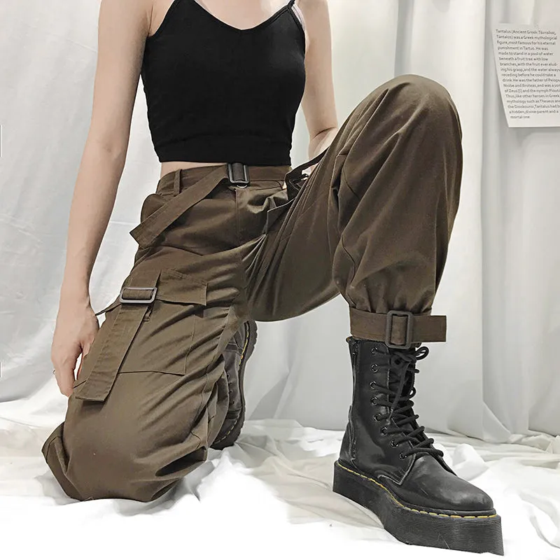 Ulzzang brown pant KF81893