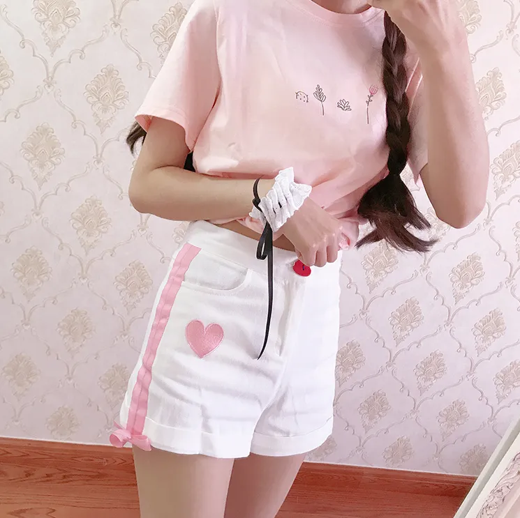 Ulzzang love shorts yc21032