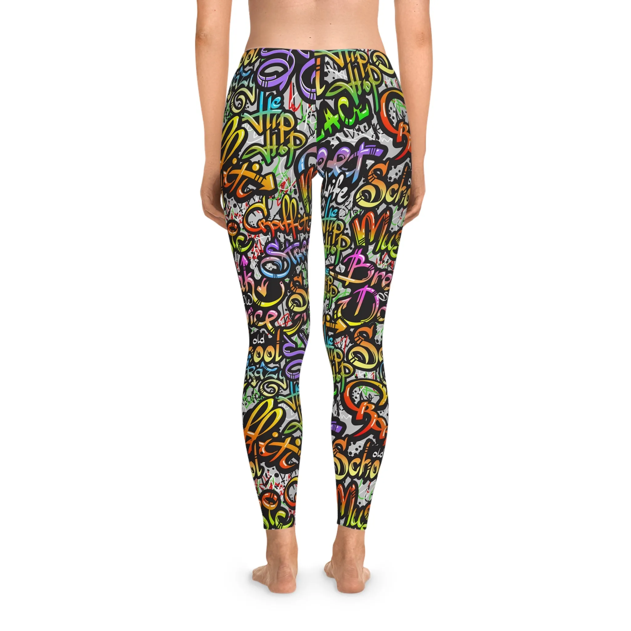 Urban Storm Graffiti Leggings
