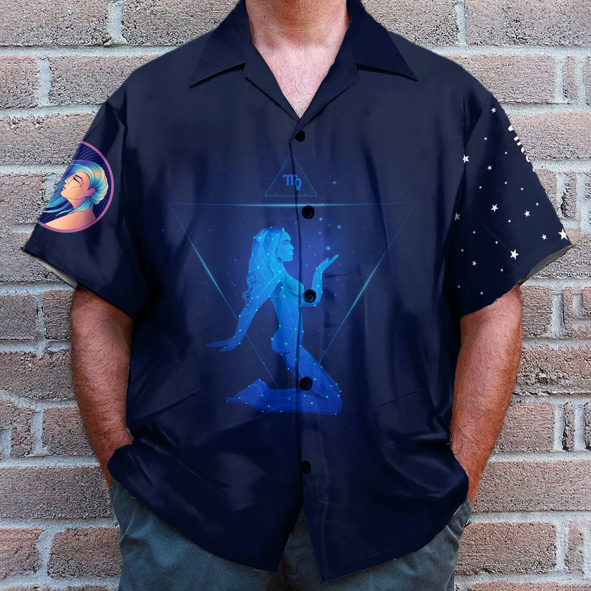 Virgo Horoscope Funny Button's Up Shirts - Hawaiian Shirt