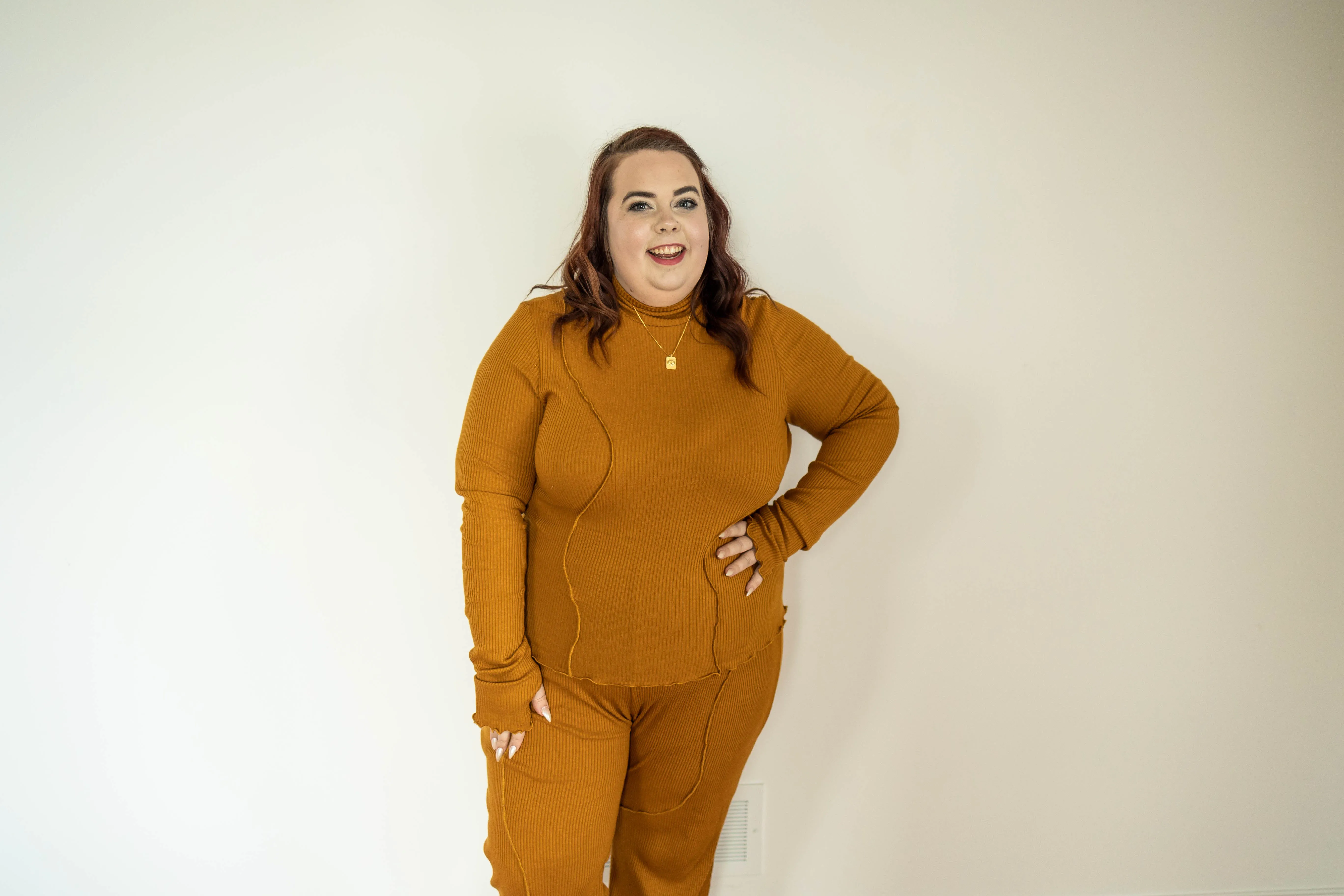 waiting to exhale hemp rib turtleneck