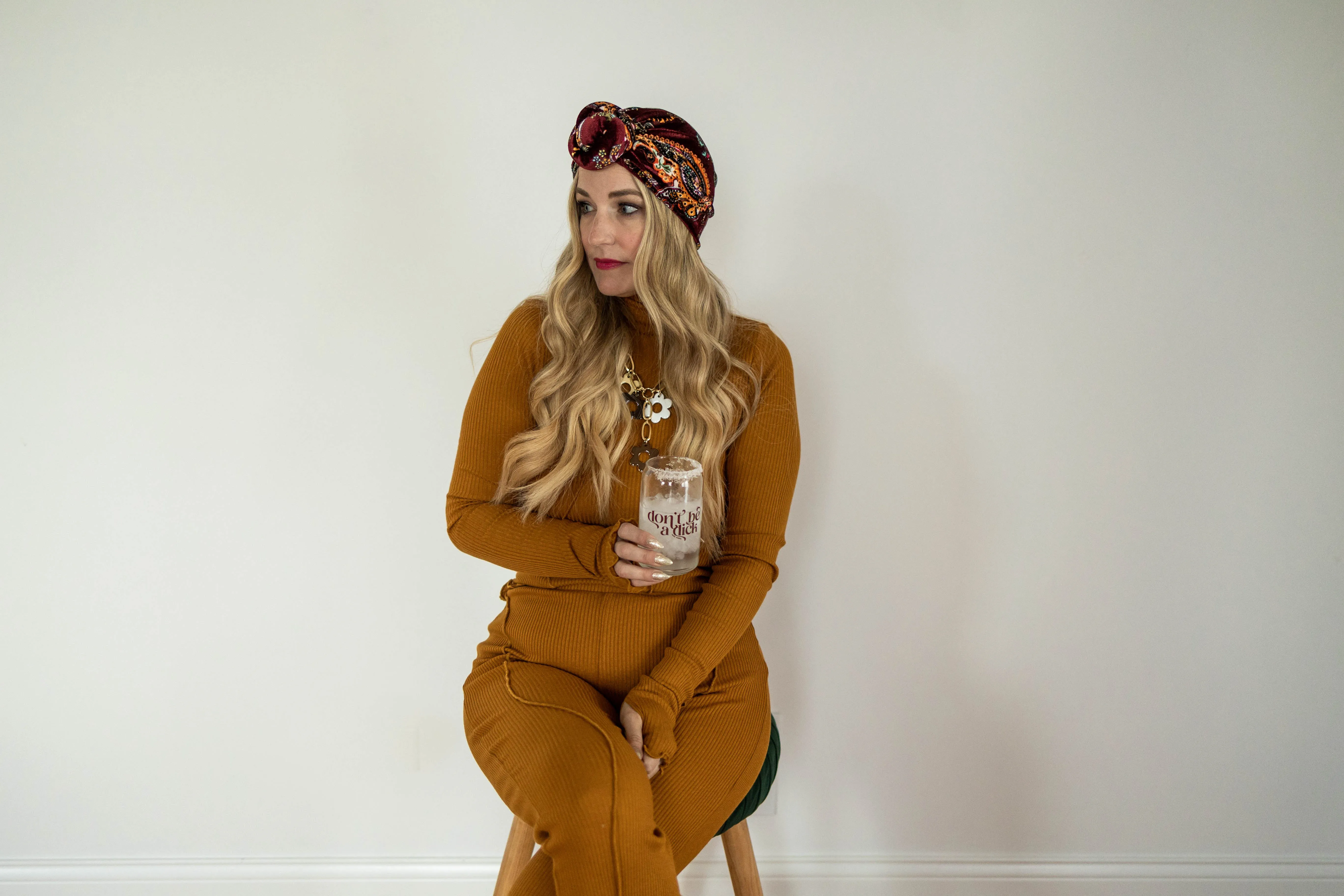 waiting to exhale hemp rib turtleneck