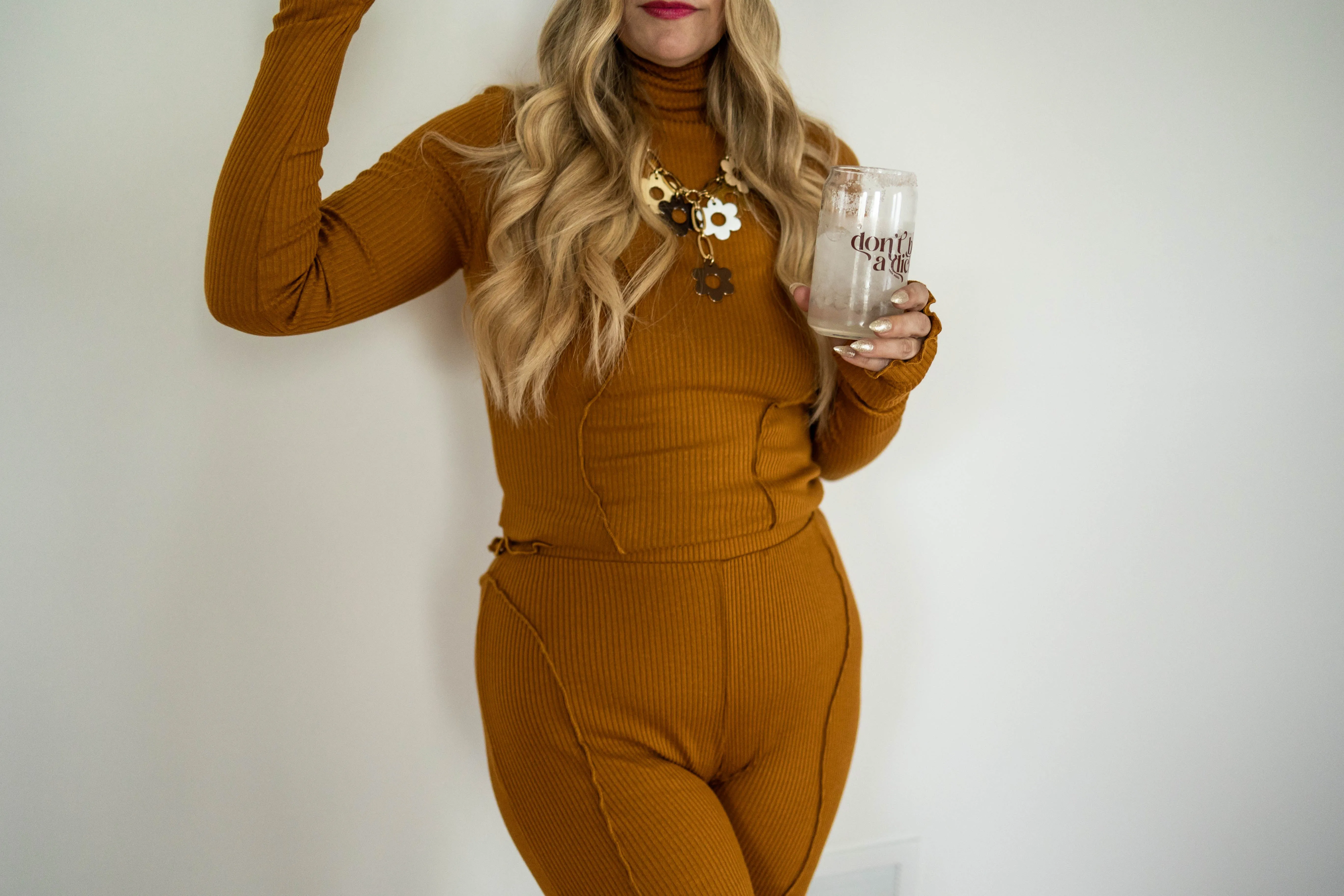 waiting to exhale hemp rib turtleneck