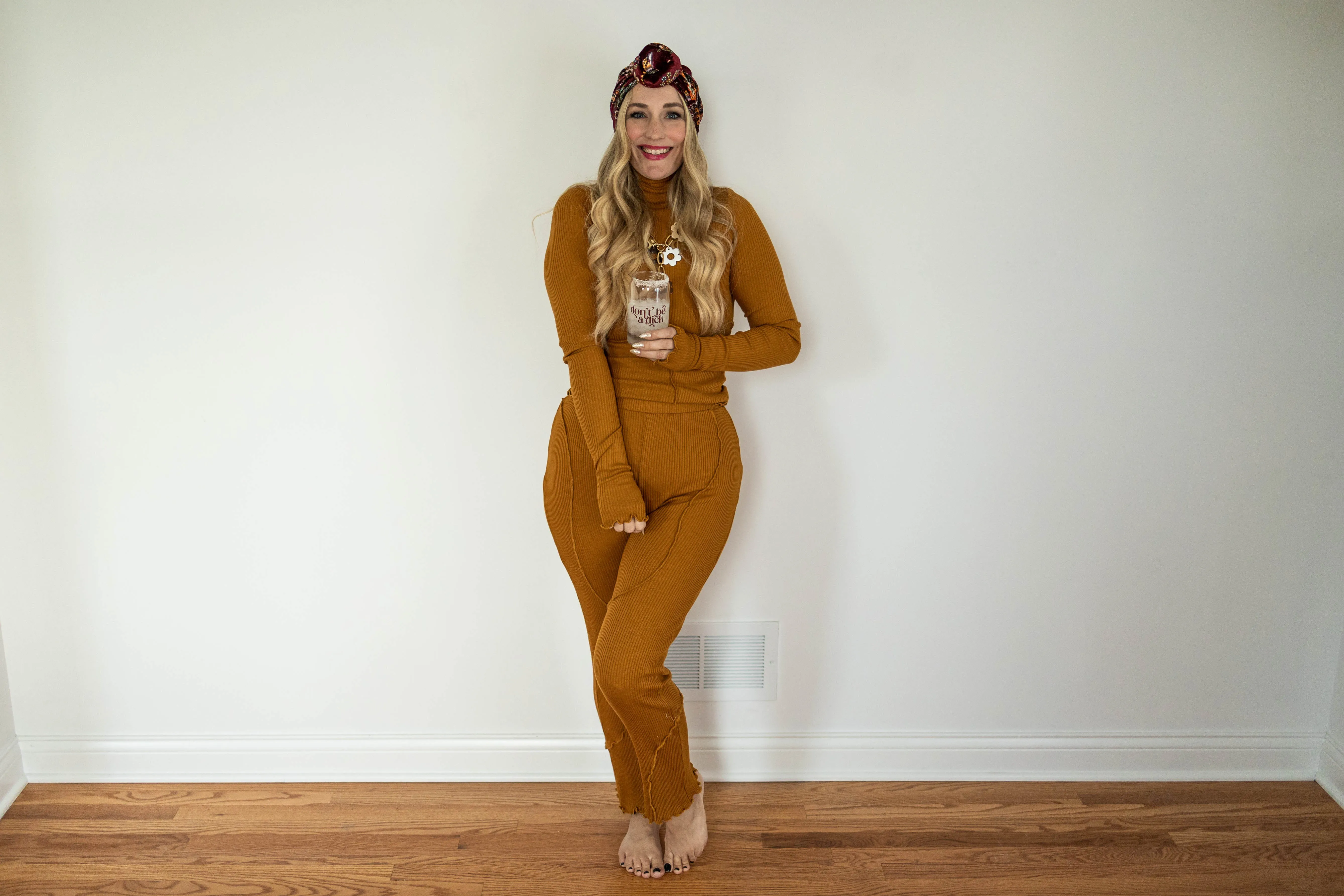 waiting to exhale hemp rib turtleneck