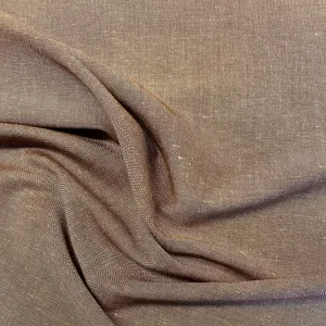 Walnut Linen & Viscose Blend