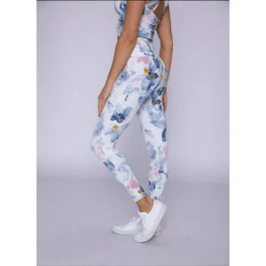 Watercolor Floral Leggings