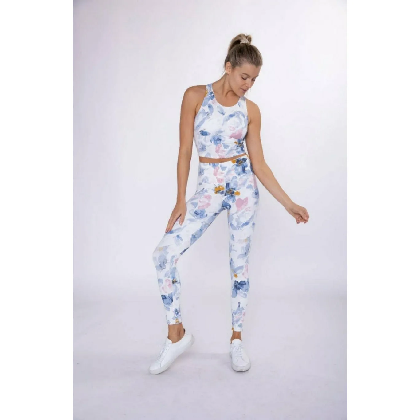 Watercolor Floral Leggings
