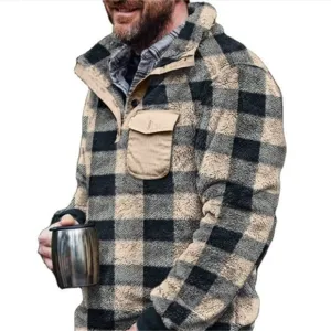 West Louis™ Winter Sherpa Fleece Teddy Sweater
