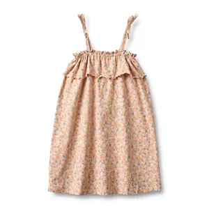[Wheat] Jersey Dress Anine - Multi Flowers