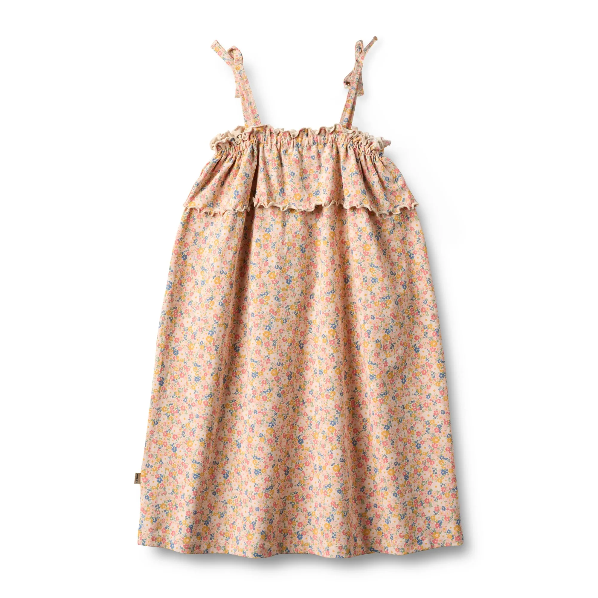 [Wheat] Jersey Dress Anine - Multi Flowers