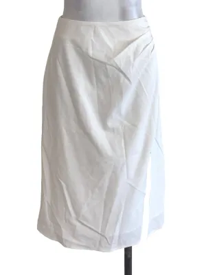 White Plain Skirt
