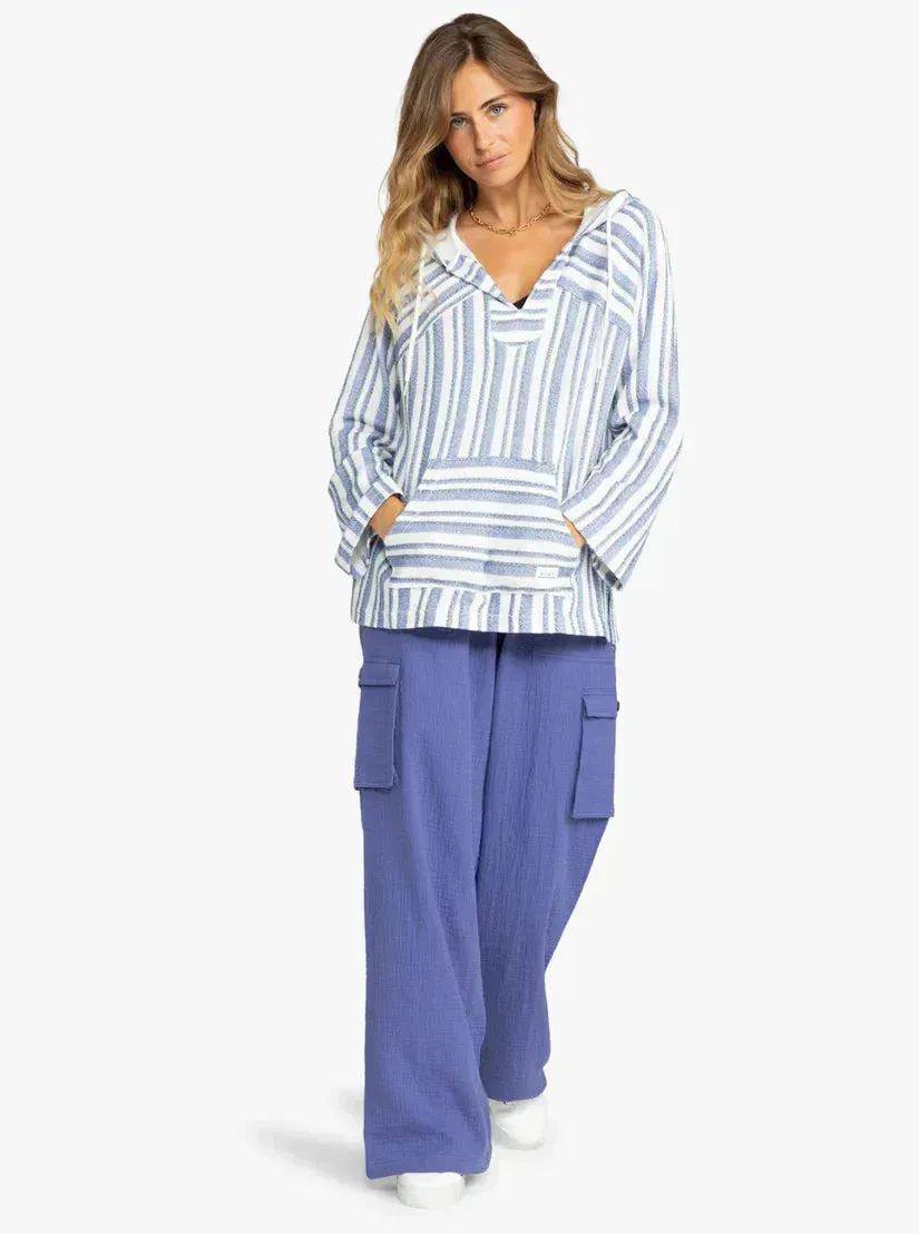 Wild And Free Poncho Style Hoodie