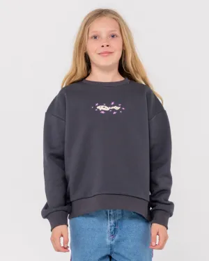 Wildflower Relaxed Crew Fleece Girls
