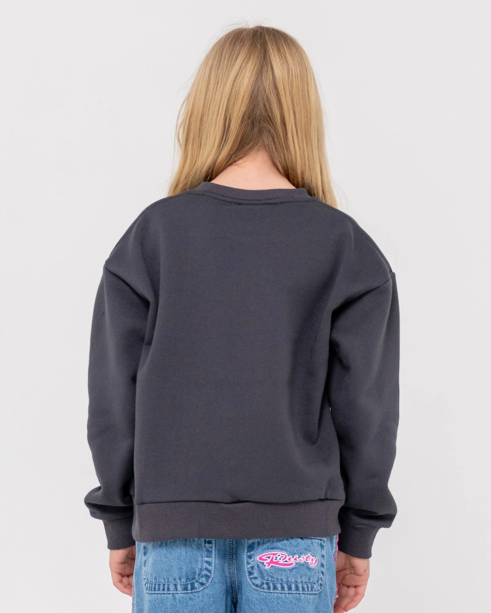 Wildflower Relaxed Crew Fleece Girls