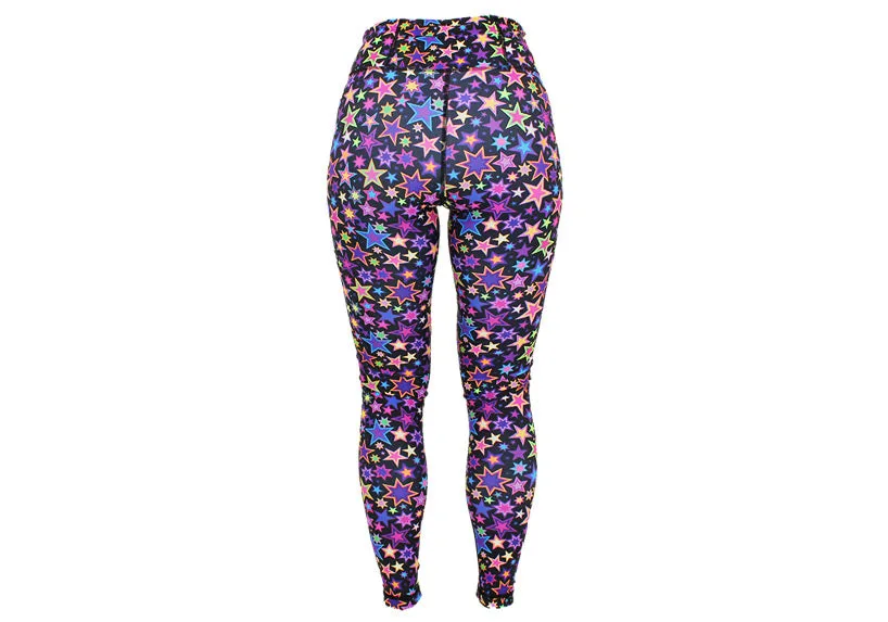 Winter Starlight Starbright Leggings with Pockets