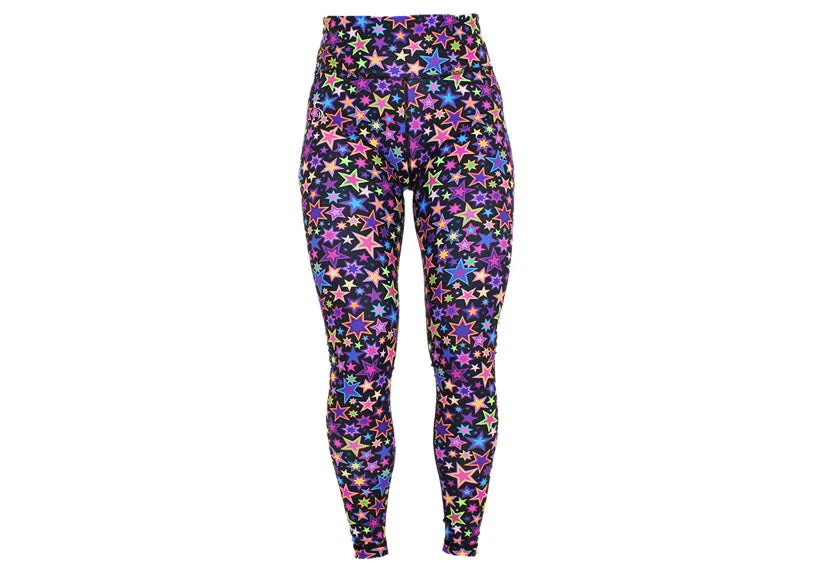 Winter Starlight Starbright Leggings with Pockets