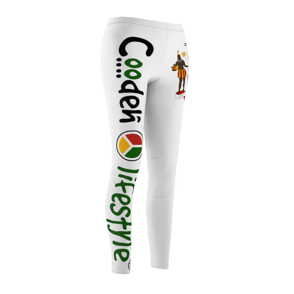 Women's Casual Leggings (JA-COA-WHT)