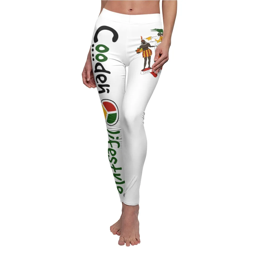 Women's Casual Leggings (JA-COA-WHT)