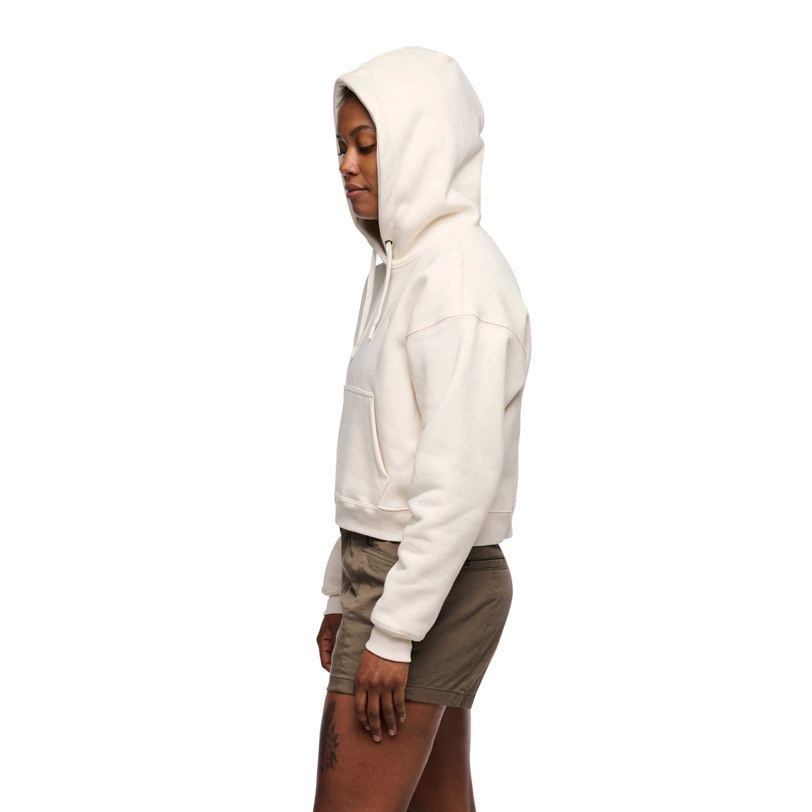 Women's Crop Pullover Hoody