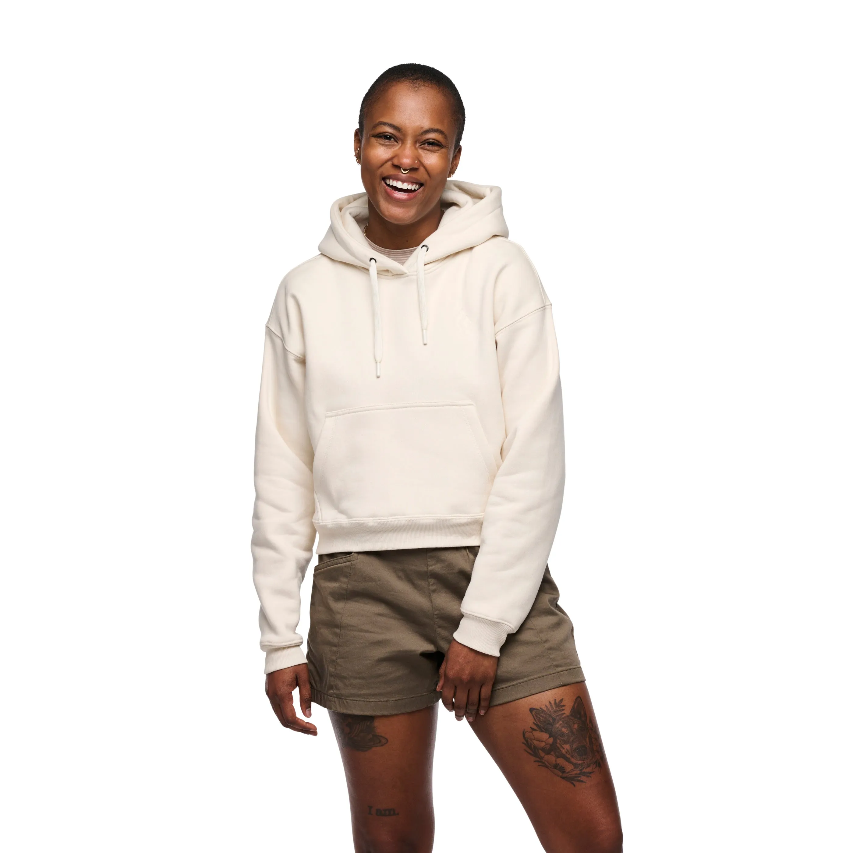 Women's Crop Pullover Hoody