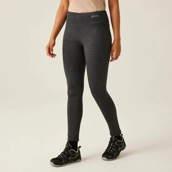 Women's Holeen II Winter Leggings Seal Grey Marl