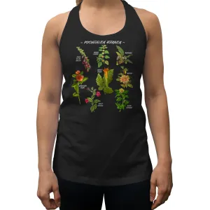 Women's Psychedelica Botanica Racerback Tank Top