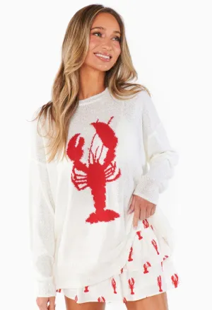 Woodsy Sweater-Lobster Knit
