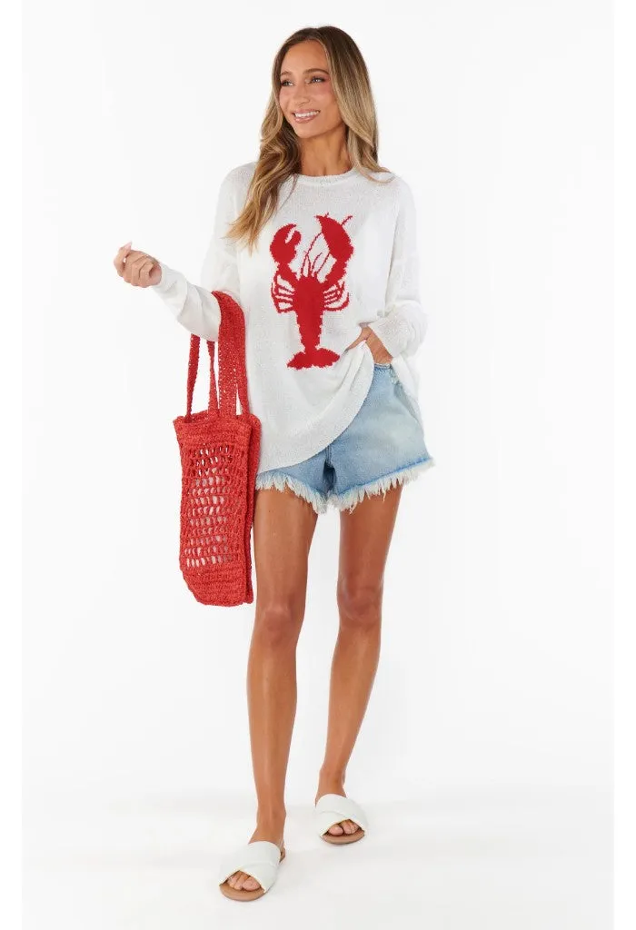 Woodsy Sweater-Lobster Knit