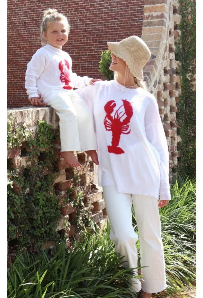 Woodsy Sweater-Lobster Knit