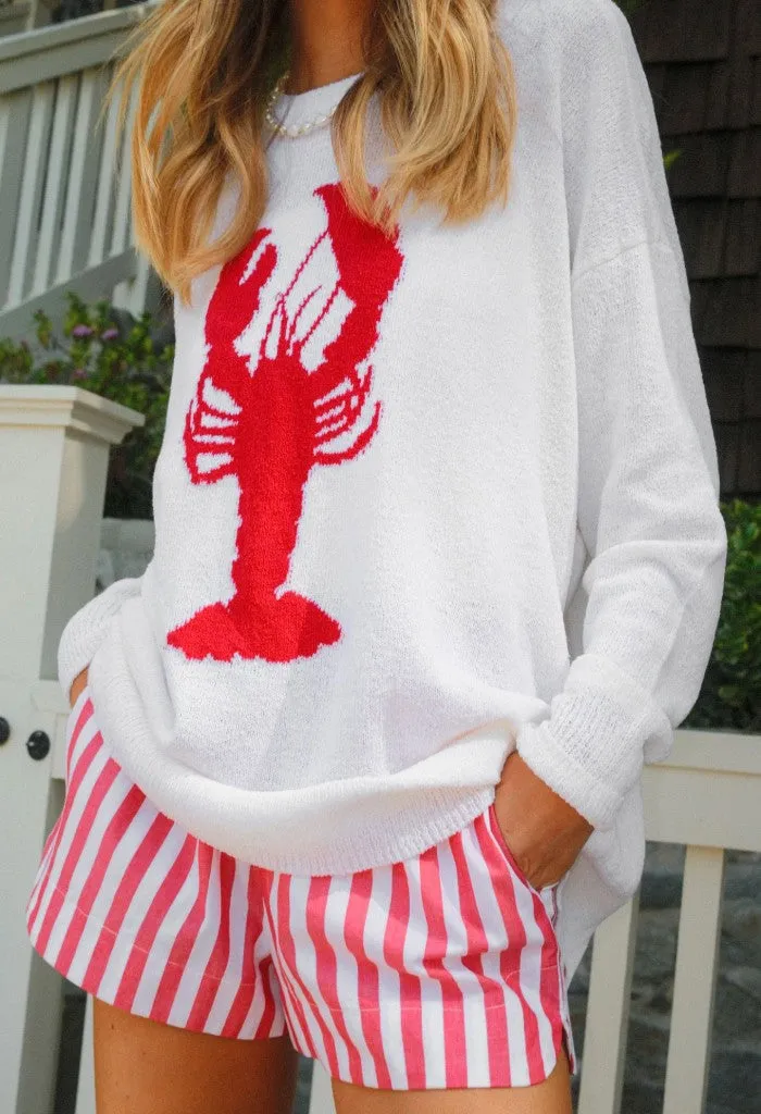Woodsy Sweater-Lobster Knit