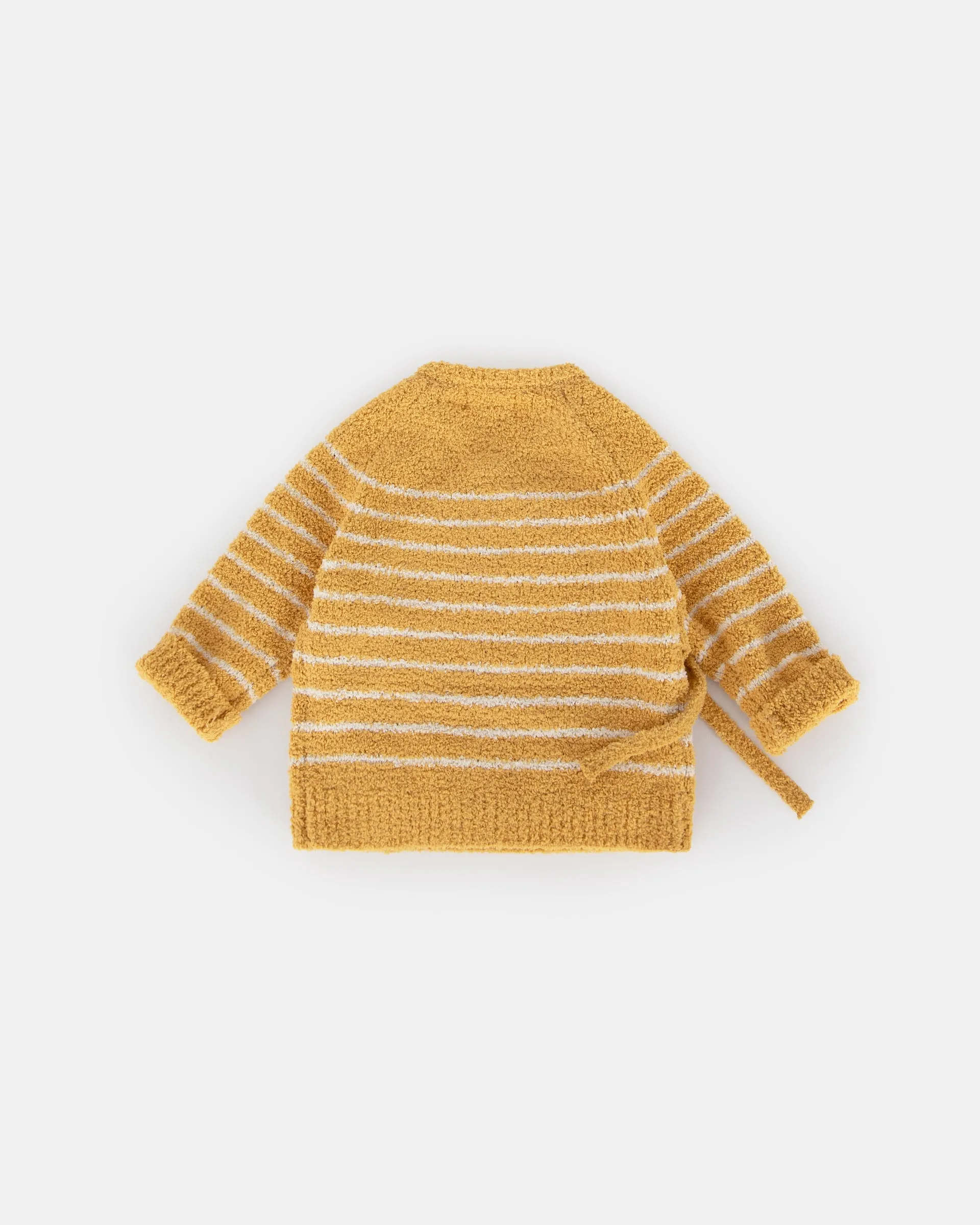 Wrap Top Striped - Fuzzy