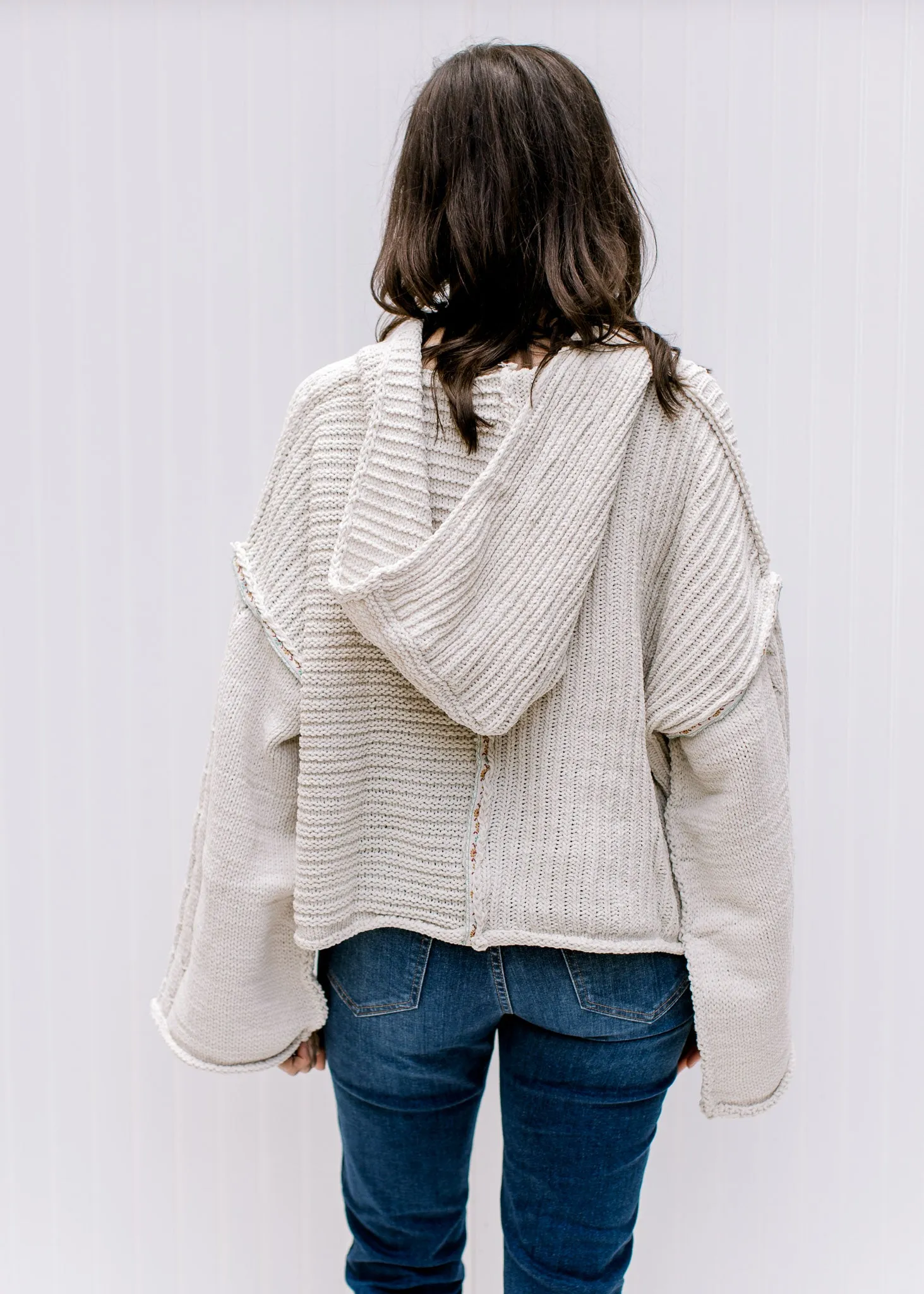 X Almond Cream Sweater