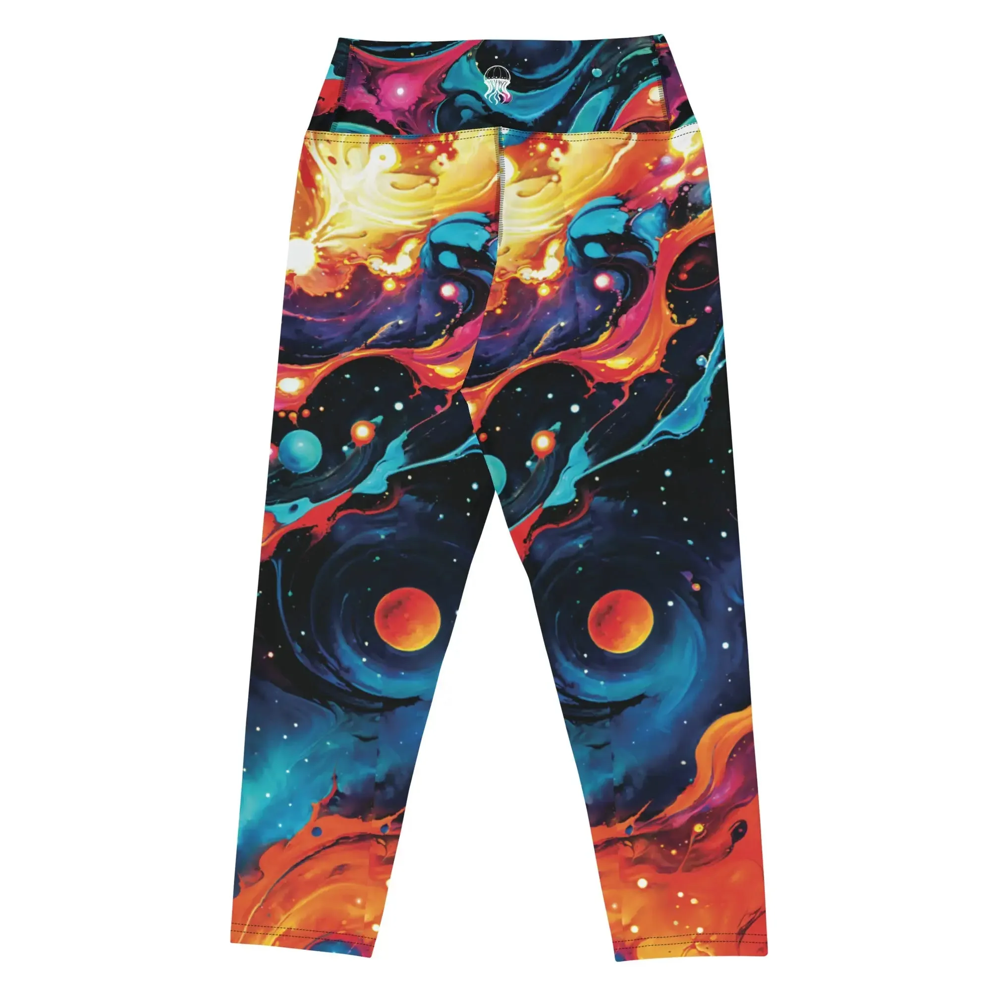 Yoga Capri Leggings Astral Tempest