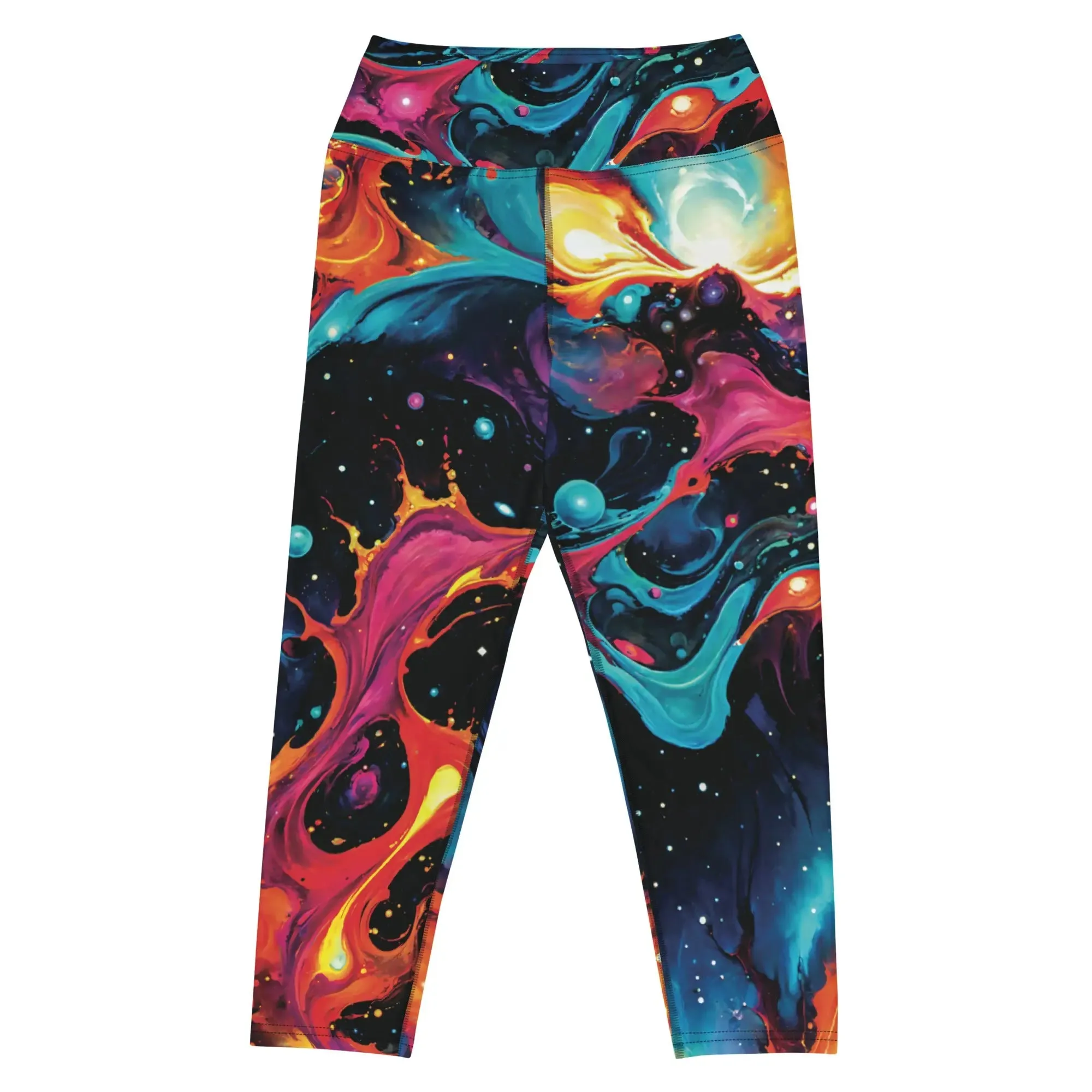 Yoga Capri Leggings Astral Tempest